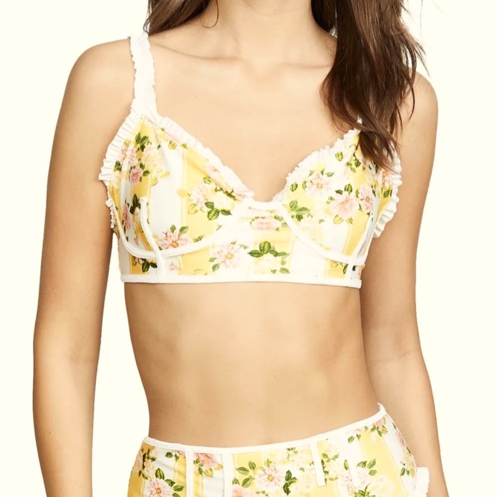 For Love and Lemons Bikini Top🌸🌻